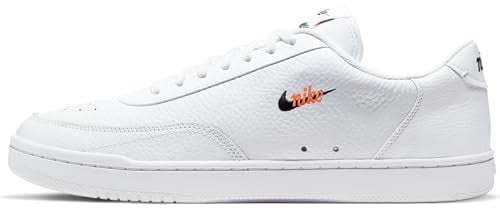 Nike Herren Sneakers, Weiß White Total Orange Black, 44 EU