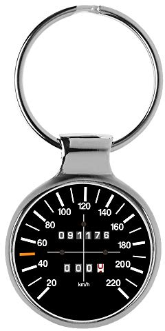 KIESENBERG Golf 1 Oldtimer Youngtimer Tachometer 3D Metall Schlüsselanhänger A-20755