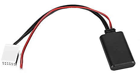 Auto Bluetooth AUX Modul, 12V 12-Pin Auto Fahrzeug Bluetooth AUX Adapter Fit für MCD RNS 510 RCD 200 210 300 310 500 510