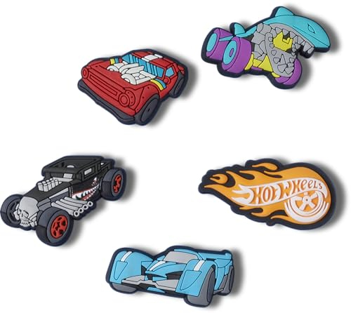 Crocs Unisex Hot Wheels 5 Pack Schuhanhänger