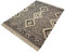 Kilim Teppich 100% Wolle Durry Beige Schwarz Kelim Orientteppich Handgewebt