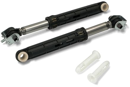 daniplus 2 amortiguadores 100N compatibles con Bauknecht, Whirlpool, Indesit C00309597, 482000023502