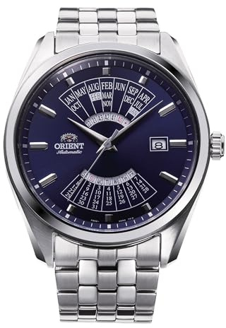 Orient Contemporary BA00 Herren-Armbanduhr mit Jahreskalender, automatisch, manuell aufziehbar, lässig