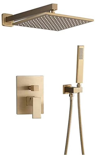 sjdoPulse Box Doccia Box Doccia Oro Spazzolato Box Doccia Box Doccia Quadrato