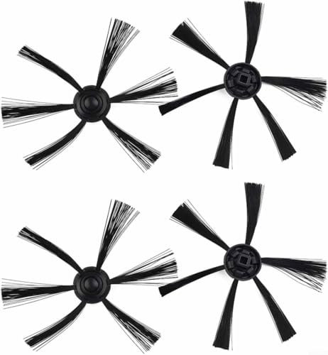 4PCS Aspirapolvere Spazzole Laterali Ricambio per Severin Robot Aspirapolvere Modelli RB7025 Accessori Ricambi