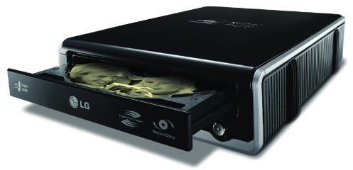 LG externer DVD Brenner GE20LU10 +16x8x12x -16x6x12x schwarz USB2 Retail