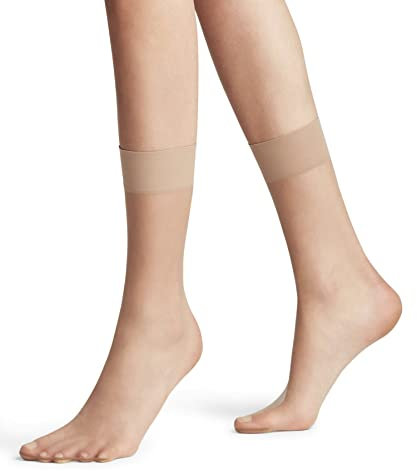 FALKE Damen Socken Shelina 12 DEN W So ultra-transparent einfarbig 1 Paar, Hautfarben Brasil 4679, 35-38