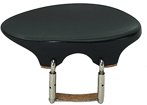 GEWA Chin rest Flesch round Ebony 1/2-1/4 Violin