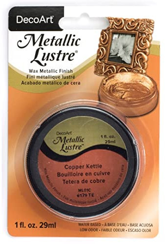 Deco Art Metallic Lustre Wax Finish 1oz-Copper Kettle