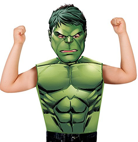 Rubie's Rubies Avengers Hulk Kostüm und Maske, mehrfarbig, S-M Spain 620970