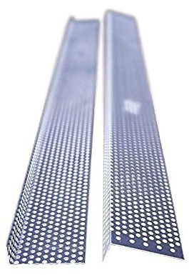 Aluminium Lochblechprofil 25/73mm, Länge 2 Meter, Haus und Gartenprofil 12