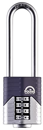 Henry Squire & Sons Hsqvc40ls 40 mm Vulcan Long à Anse de Bore Cadenas à Combinaison – Bleu