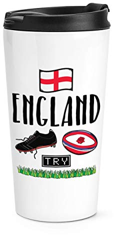 Rugby England Travel Mug Cup