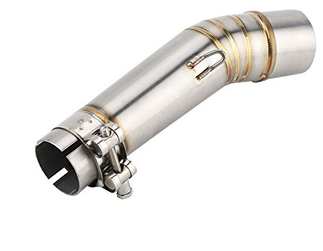 Tubo di Sfiato per Motocicli Tubo di Collegamento Centrale Tubo di Scarico Exhaus Tubo di Sfiato per NC700X NC750X NC750S NC700S 2012-2017