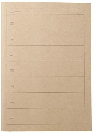 MUJI Planer 2019 (Wochenplaner A5)