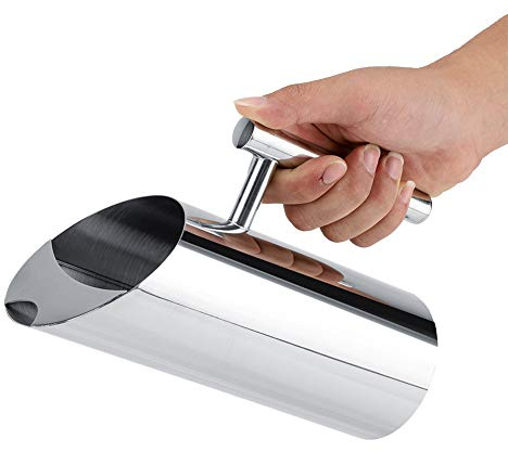 Edelstahlkrug, Edelstahl-Wasserkrug mit Eisschutz-Kalttrinkkrug Home Hotel Serving Tool(1L)