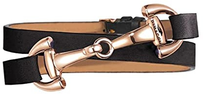 DIMACCI ARMBAND - FAVORIT (Schwarz + Rosé Vergoldet)