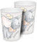GEDA LABELS 14033 - Set di bicchieri usa e getta, in polipropilene