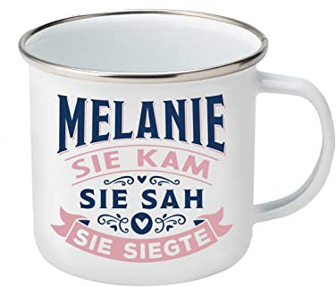 Top Lady Becher | aus Emaille | 350ml | Melanie