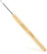 2,5 mm Häkelnadel, ergonomischer Griff für arthritische Hände, Holzgriff häkeln extra leichte Stricknadeln für Anfänger und Häkelgarn (2,5 mm)