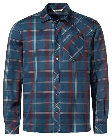 VAUDE Herren Me Neshan Ls Shirt Iv Langarmhemd, Dunkles Meer, XXL