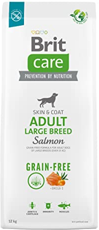Brit Dry Dog Food Care Getreidefrei für Erwachsene, Lachs mit Potatoes, 12 kg