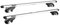 OWEN 5.0 Barres de Toit Transversales | 120 cm | Aluminium Argent | 90 kg | pour Rails Ouverts | Aérodynamique & Sécurisé | Installation Facile | Porte-Bagage Universel