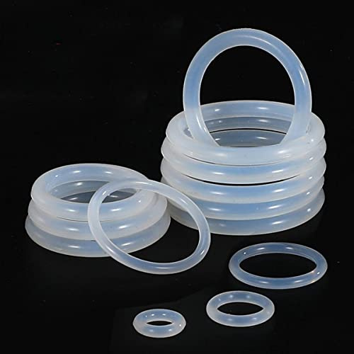 VMQ Silikon-O-Ring CS: 3,5 mm AD: 10-160 mm VMQ Weiße Silikon-O-Ring-Dichtung Silikonringe O-Ringe Gummiringdichtungen-OD 60 mm (5 Stück), 3,5 mm