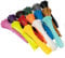 Armpow 1400 pièces 2.5x100mm Jardin Coloré Attaches à glissière pour câble Attaches à glissière en nylon autobloquantes multicolores pour le marquage des fournitures de couronne de maille déco