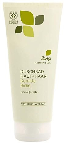 Lenz Naturpflege Duschbad, Haut + Haar, Kamille Birke, 200ml (10)