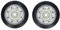 LUTH Premium Profi Parts Set di rulli per tamburo, compatibile con LG AGM75510754 in asciugatrice, 2 pezzi