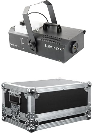 lightmaXX Vector Fog 1.5 + Case - Nebelmaschinen Set