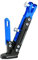 Universal Motorrad Seitenständer, Metall Rutschfeste Motorrad Kickstand Verstellbare Fußstütze Parkbein Ständer für Motorroller, Elektrofahrräder(Blau)