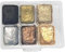 MagiDeal Palette de pigments pour ongles, 6 couleurs, pour décoration des ongles, poudre aquarelle, pigments pour débutants, Nail Art à domicile, artiste à, c
