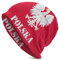 Wintermütze Polen Polnische Flagge Beanie Strickmütze Unisex, Slouch Schädel Cap Beanie Für Winter Herren Skifahren