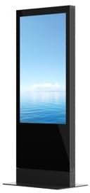 KIMEX - Totem Video Touchscreen 43'' - Risoluzione FULL HD - Luminosità 500 cd/m2- Utilizzo 24/7 - Indoor - Tecnologia PCAP - Design a bordi quadrati - 161-4305TP