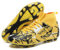 VTASQ Boys Football Boots Shoes Kids Astro Turf Trainers Kids Non-Slip Teenager Outdoor Football Shoes Girls Breathable Sneakers Unisex Golden-1 5UK