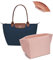 lumanothy Organisateur de sacs à main avec plusieurs poches, organiseur de sacs à main en feutre Longchamp pour Longchamp, polene, mommy, sac de courses, rose, M