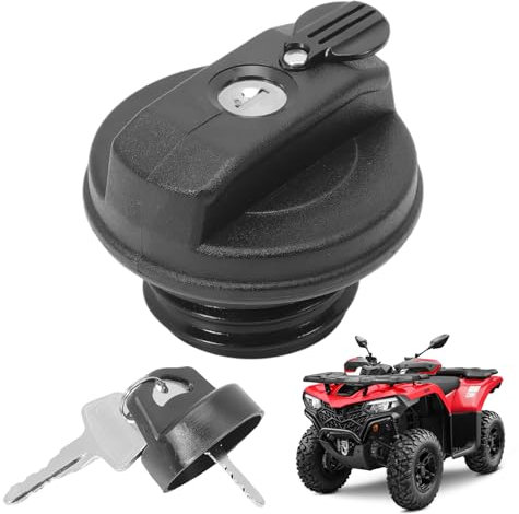 GNXfixt 1 Satz Tankdeckel versperrbar 7020-010120 für CF-Moto CForce CF ATV UTV 450 550 550 520 800 820 850 1000 EU4 EU5 7020-010120 Kraftstofftankdeckel Schloss