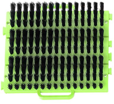 Langlebiges Haustier-Massagegerät, Fellpflege, Rosshaar, Rinderschwanzbürste, Pferde-Kratzer für sanfte Massage und einfache Reinigung