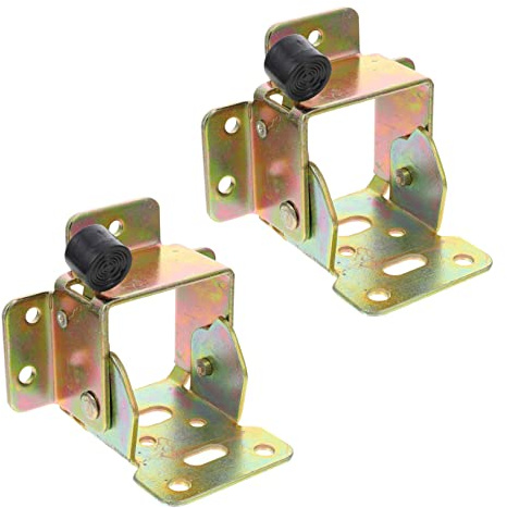 WHAMVOX 2pcs Self-Locking Folding Hinge for Kitchen Worktop Legs Table Leg Extenders Table