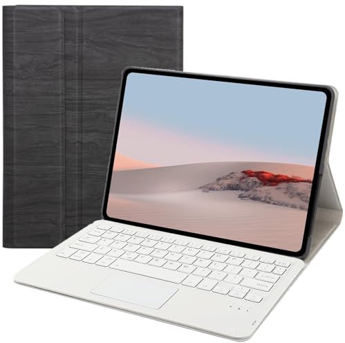 Funda de teclado inalámbrico Bluetooth para Microsoft Surface Go | Surface Go 2 | Surface Go 3 | Surface Go 4, funda de teclado y mouse trackpad