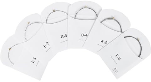 6 cuerdas de guitarra eléctrica .009-.042, cuerdas de sonido brillante para 6 cuerdas, accesorios de guitarra, potentes cuerdas de repuesto a prueba de óxido
