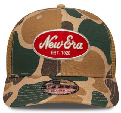 New Era Duck Camo 9Fifty Trucker 260 - MED BEIGE Small-Medium