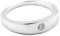 Anhänger Taufschmuck Taufring Zirkonia aus 925 Silber 11 mm inkl. kleiner Schmuckbox