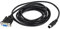 sourcing map 1PC DB9 9 Pin Female to Mini Din 8 Pin Male PLC Cable Cord 2.4M