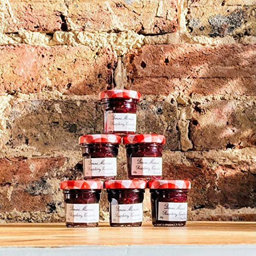 Bonne Maman Lot de 15 bocaux de conservation de 30 g (framboise)