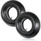 2 x 3.50–8 Pneu et chambre à air de roue Brouette de remplacement compatible avec roue 35,6 cm