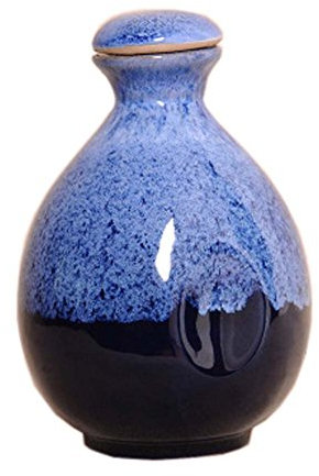 FANCYPUMPKIN Japanischer keramischer Sake-Flaschen-Sake-Krug-kreative Dekoration 500 ML, D