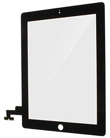 EsportsMJJ Touchscreen Digitizer Glas Ersatz + Tools Für Ipad 2 A1395 A1396 A1397-Schwarz